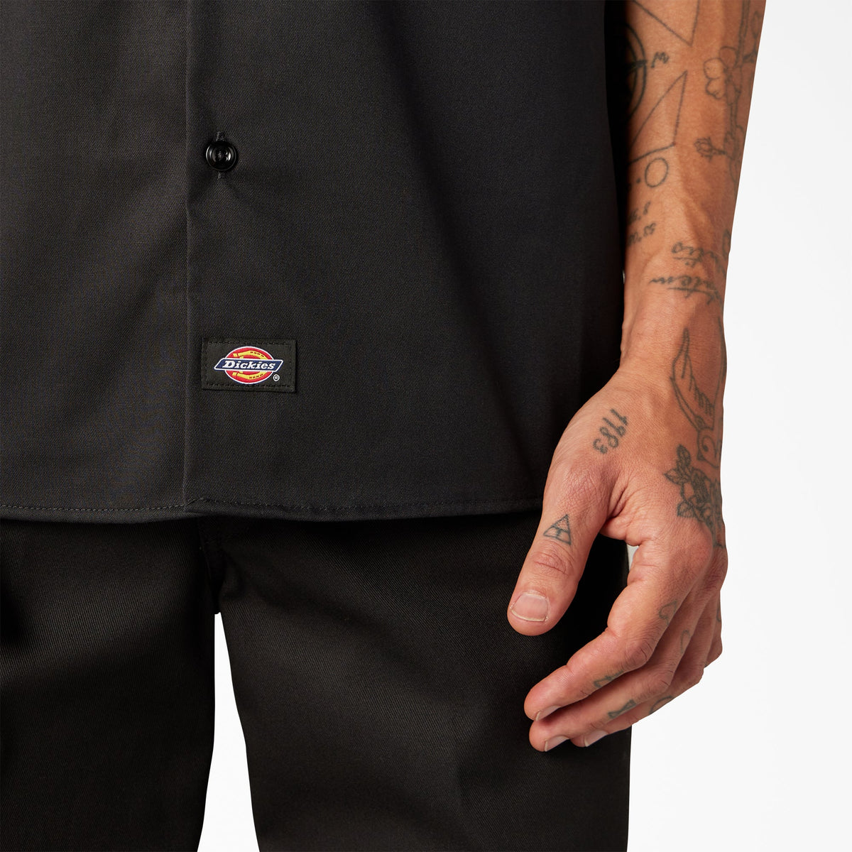 FLEX Slim Fit Short Sleeve Work Shirt - Dickies Men