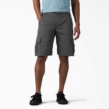 FLEX Relaxed Fit Duck Cargo Shorts, 11" - Dickies Men