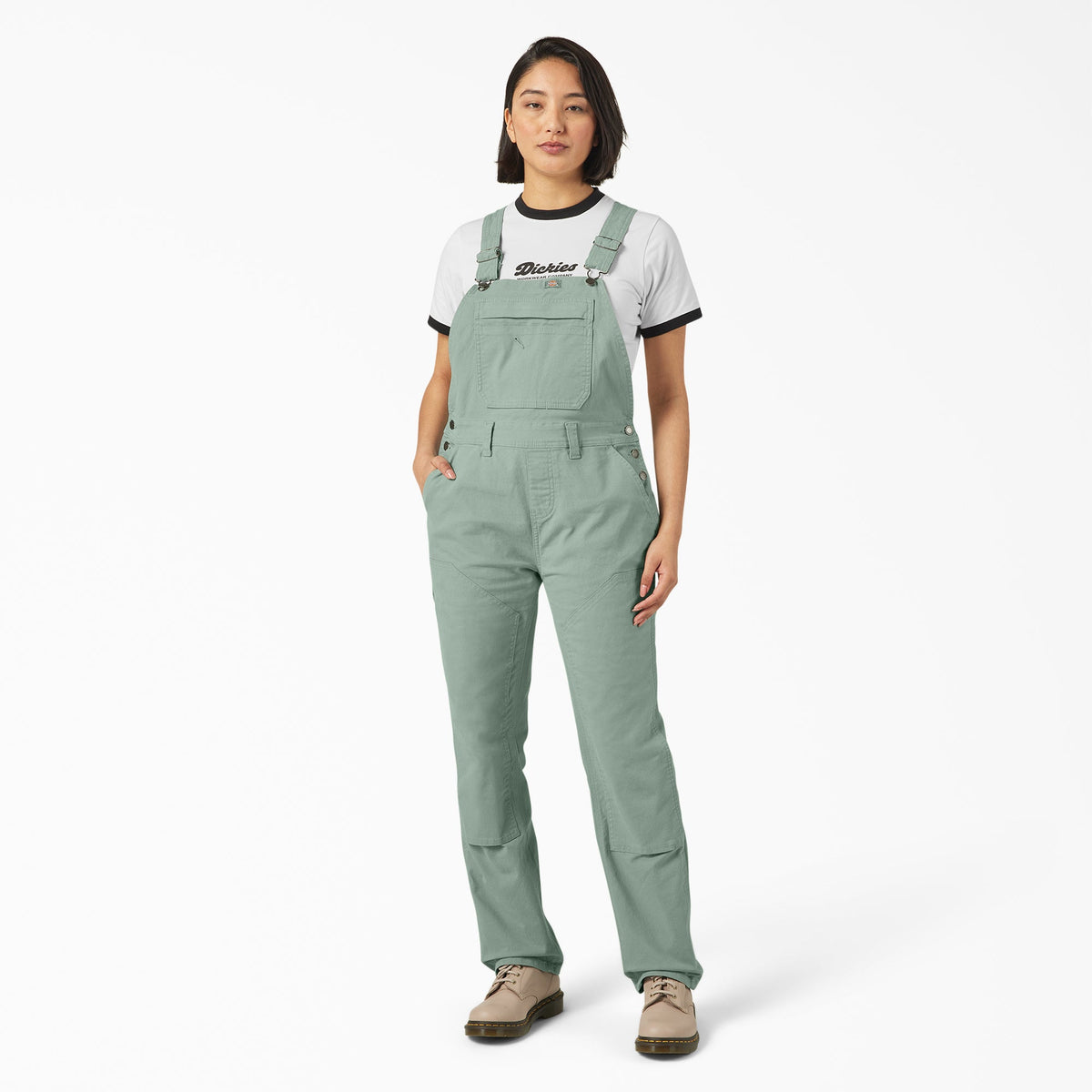 Women's Double Front Bib Overalls - Dickies Women