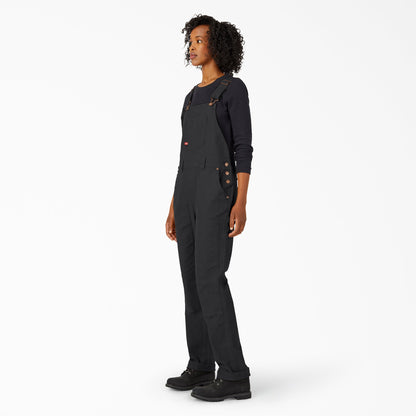 Women's Straight Fit Duck Double Front Bib Overalls - Dickies Women