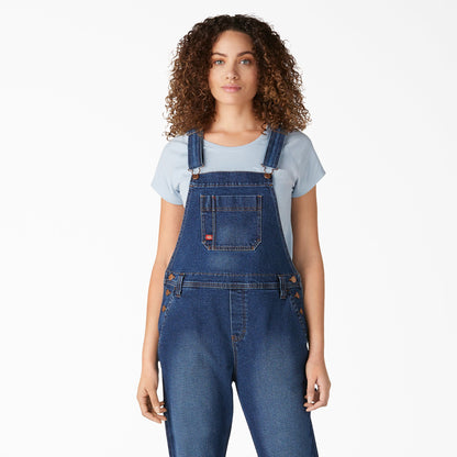 Women's Denim Boyfriend Fit Bib Overalls - Dickies Women