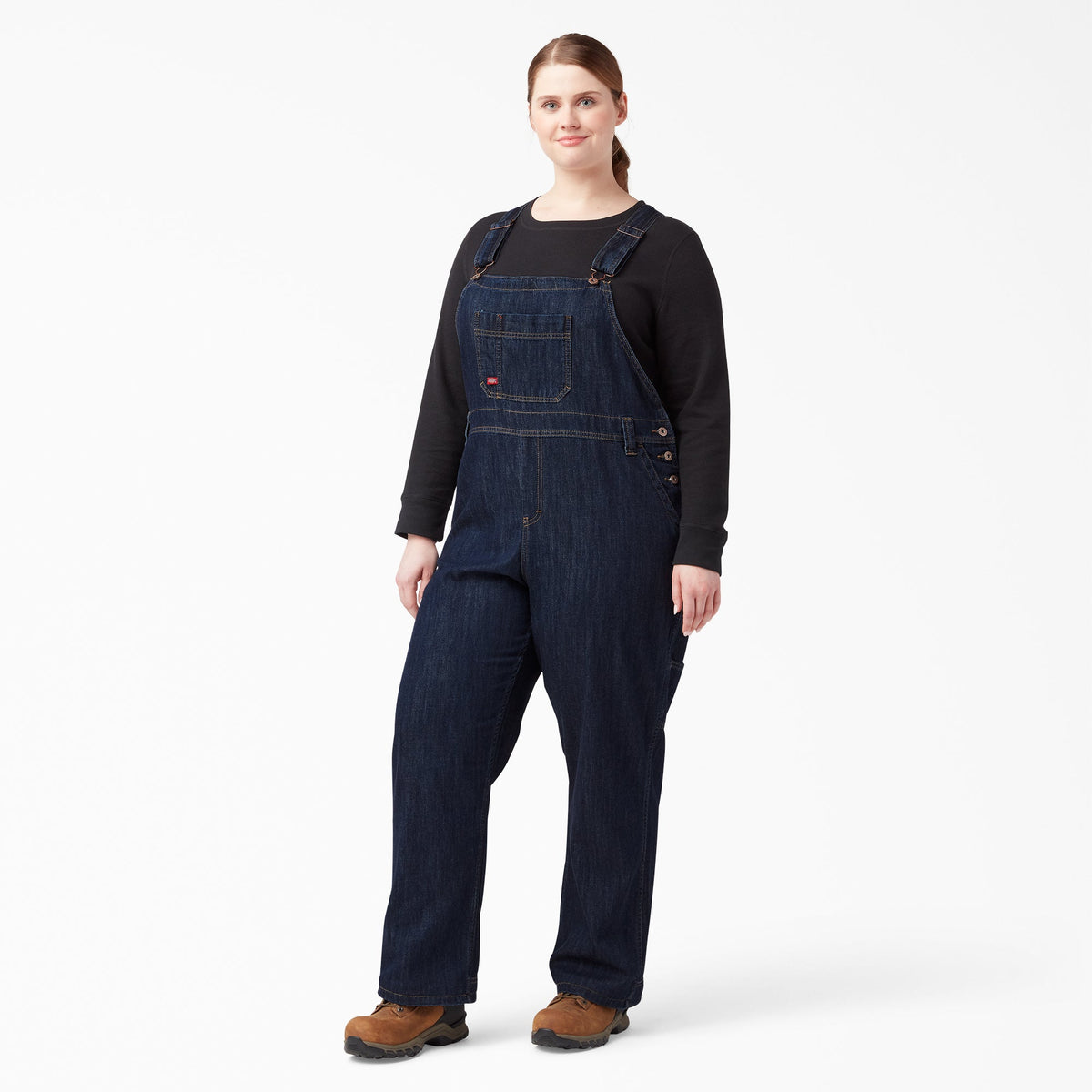 Women's Plus Relaxed Fit Bib Overalls - Dickies Women