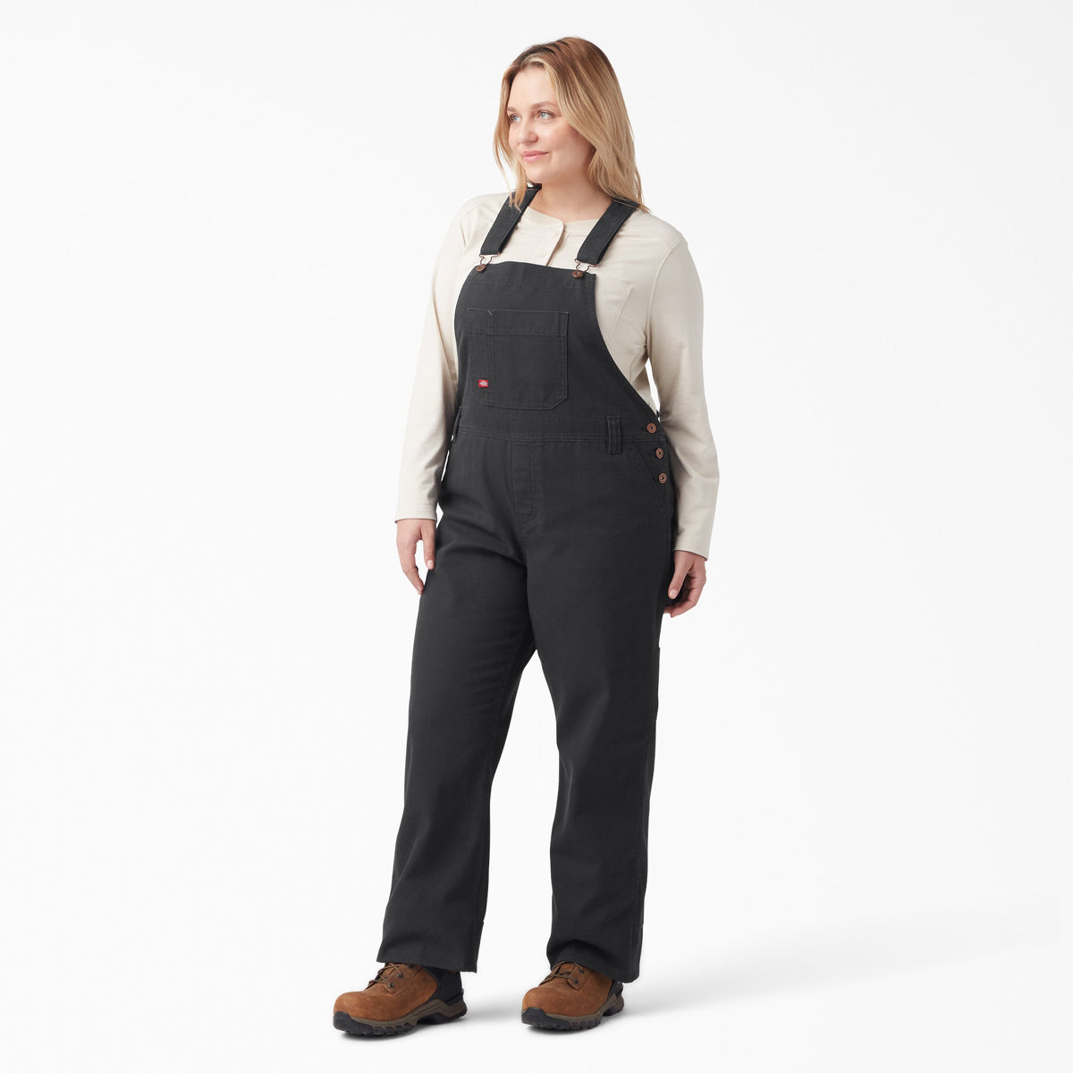 Women's Plus Relaxed Fit Bib Overalls - Dickies Men|Women