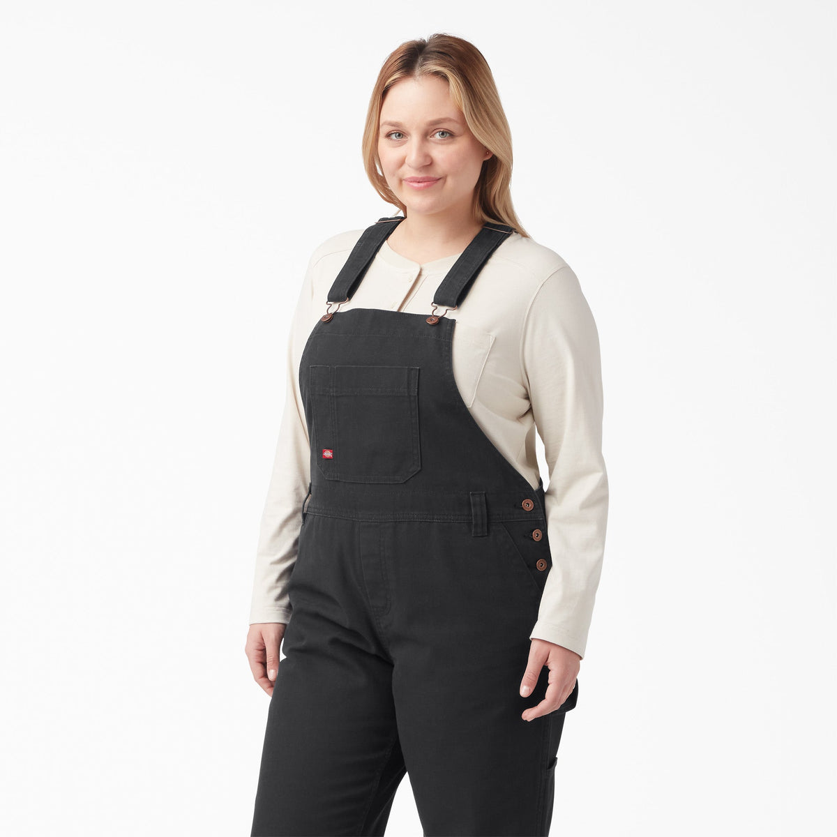 Women's Plus Relaxed Fit Bib Overalls - Dickies Men|Women