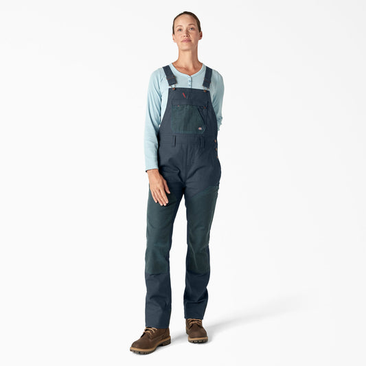 Women's Relaxed Fit Waxed Canvas Bib Overalls - Dickies Women