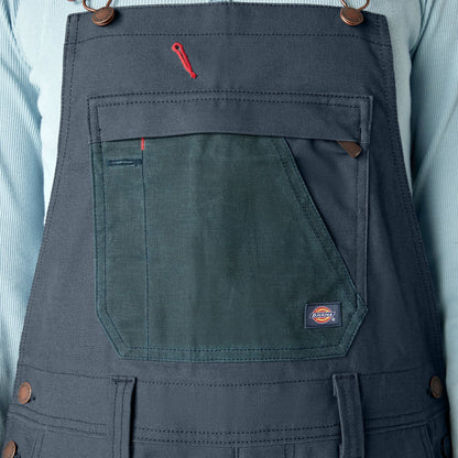Women's Relaxed Fit Waxed Canvas Bib Overalls - Dickies Women