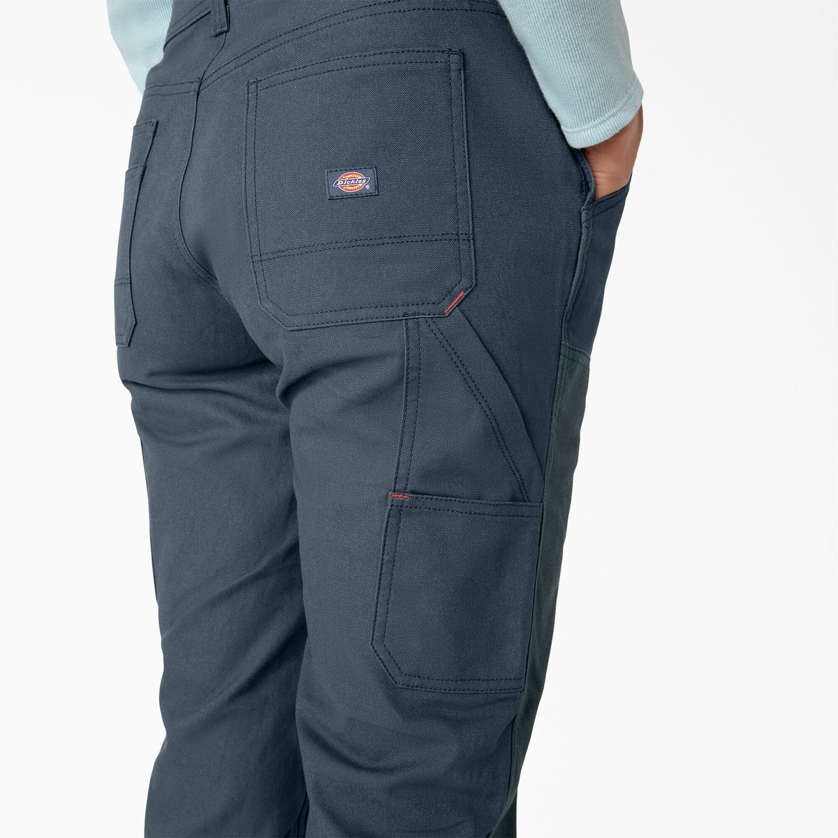 Women's Relaxed Fit Waxed Canvas Bib Overalls - Dickies Women