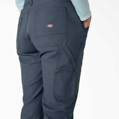 Women's Relaxed Fit Waxed Canvas Bib Overalls - Dickies Women