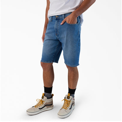 FLEX 5-Pocket Denim Shorts, 11" - Dickies Men