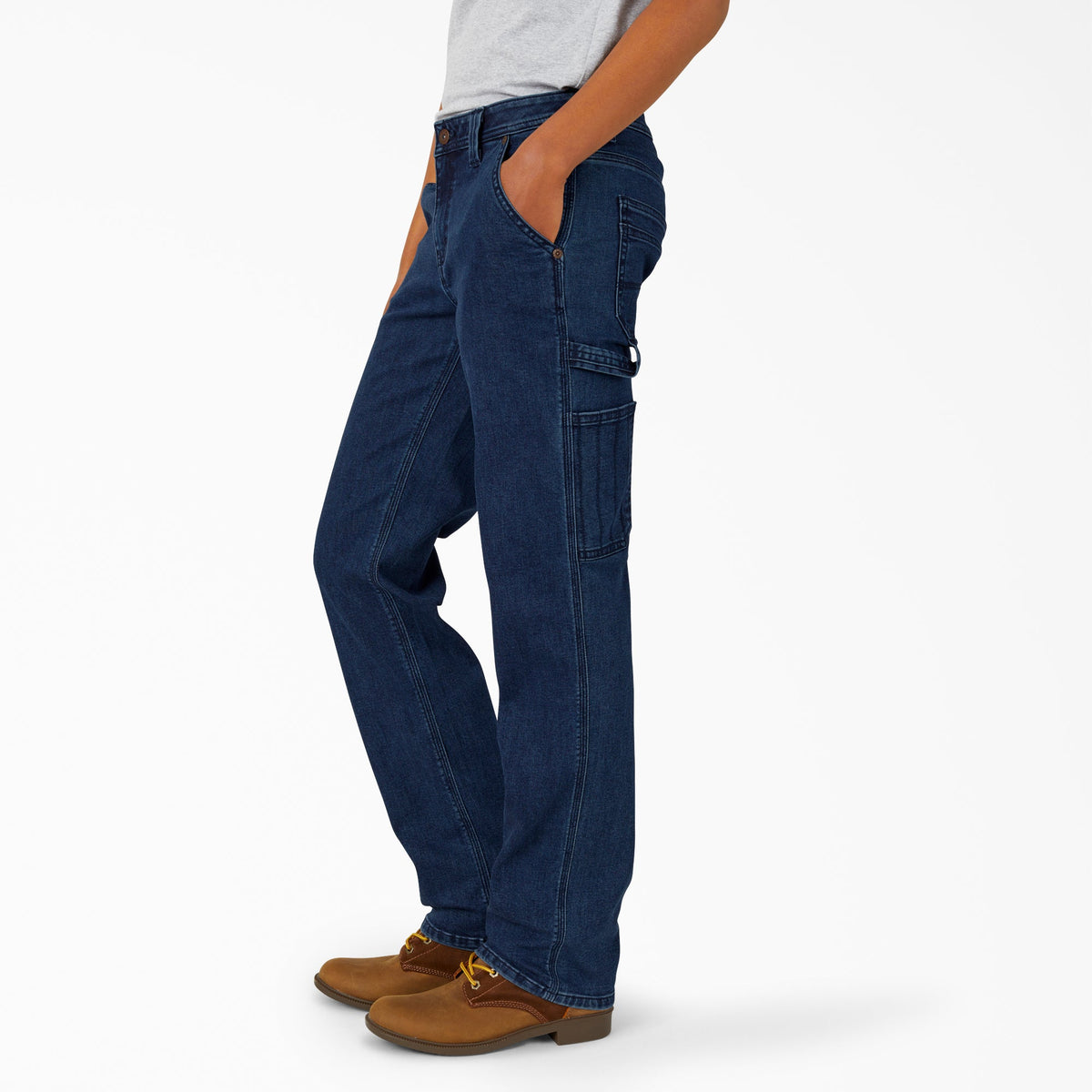 Women's FLEX Relaxed Fit Carpenter Jeans - Dickies Women