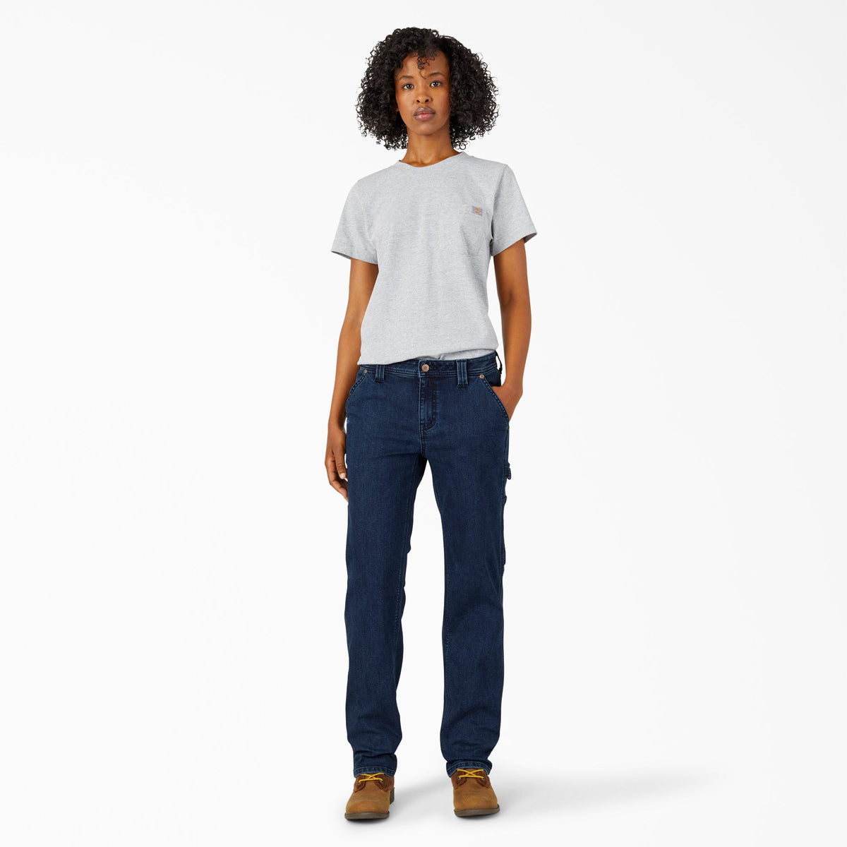 Women's FLEX Relaxed Fit Carpenter Jeans - Dickies Women