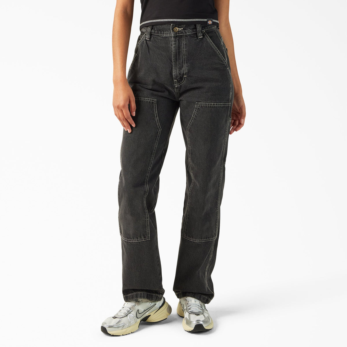 Women's Madison Loose Fit Double Knee Jeans - Dickies Women