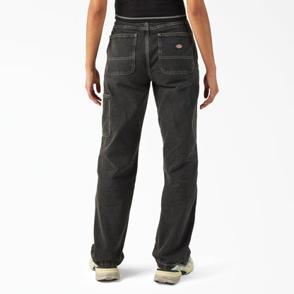 Women's Madison Loose Fit Double Knee Jeans - Dickies Women