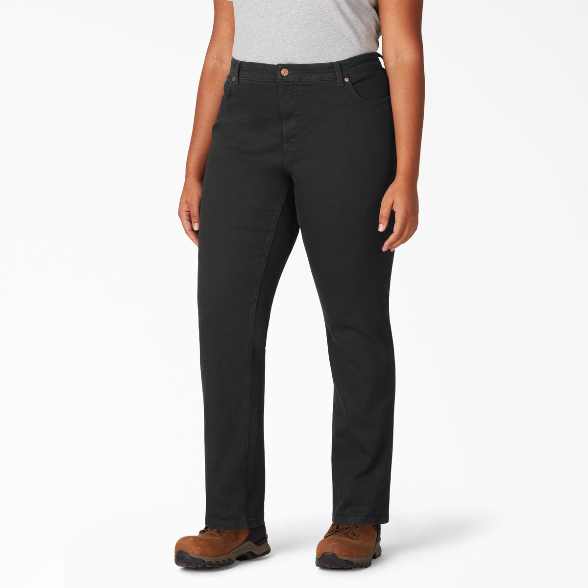 Women's Plus Perfect Shape Straight Fit Jeans - Dickies Women