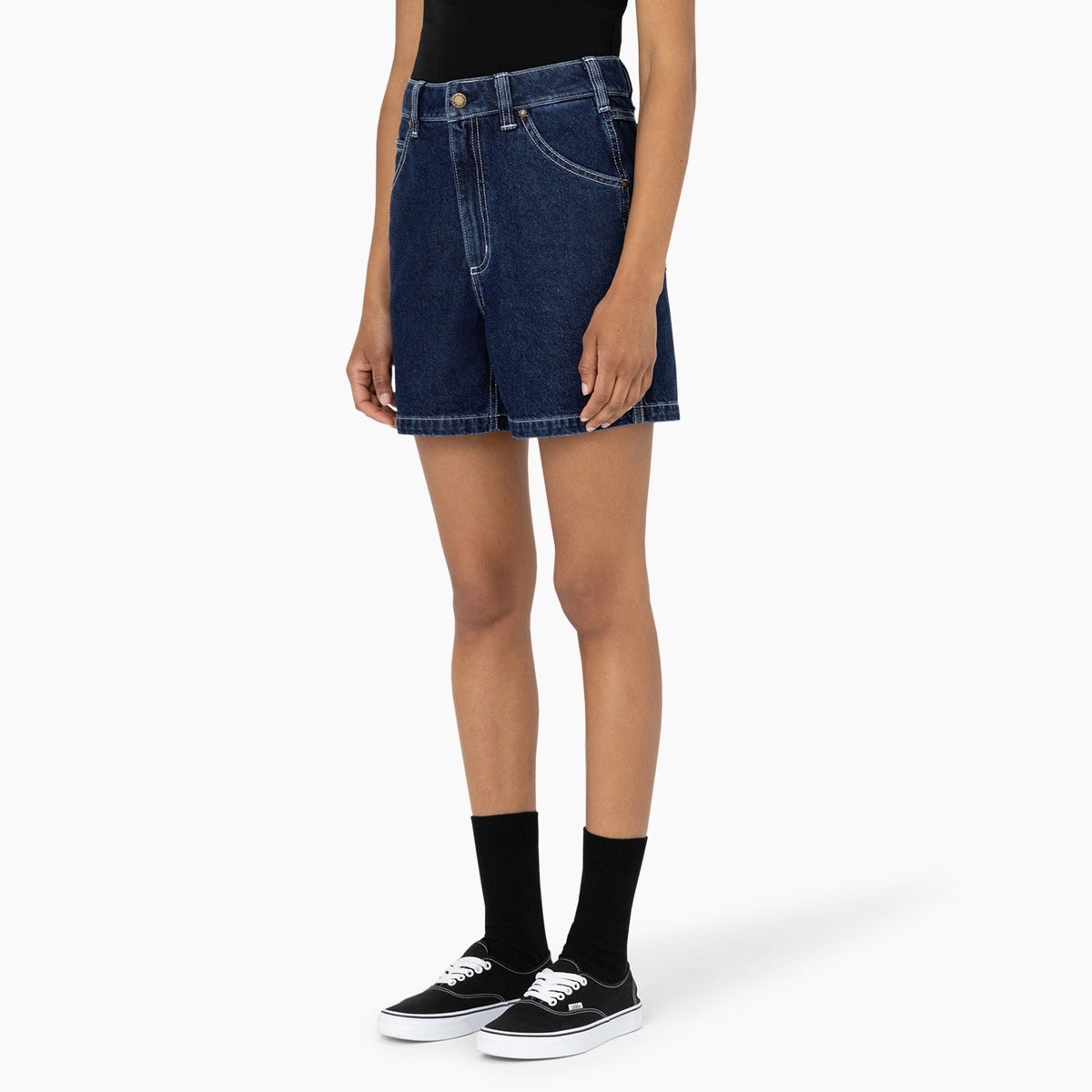 Women's Carpenter Jean Shorts, 5" - Dickies Women
