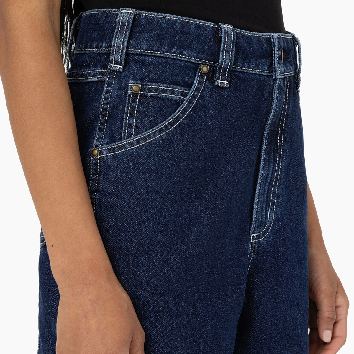 Women's Carpenter Jean Shorts, 5" - Dickies Women