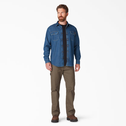FLEX Denim Long Sleeve Shirt - Dickies Men