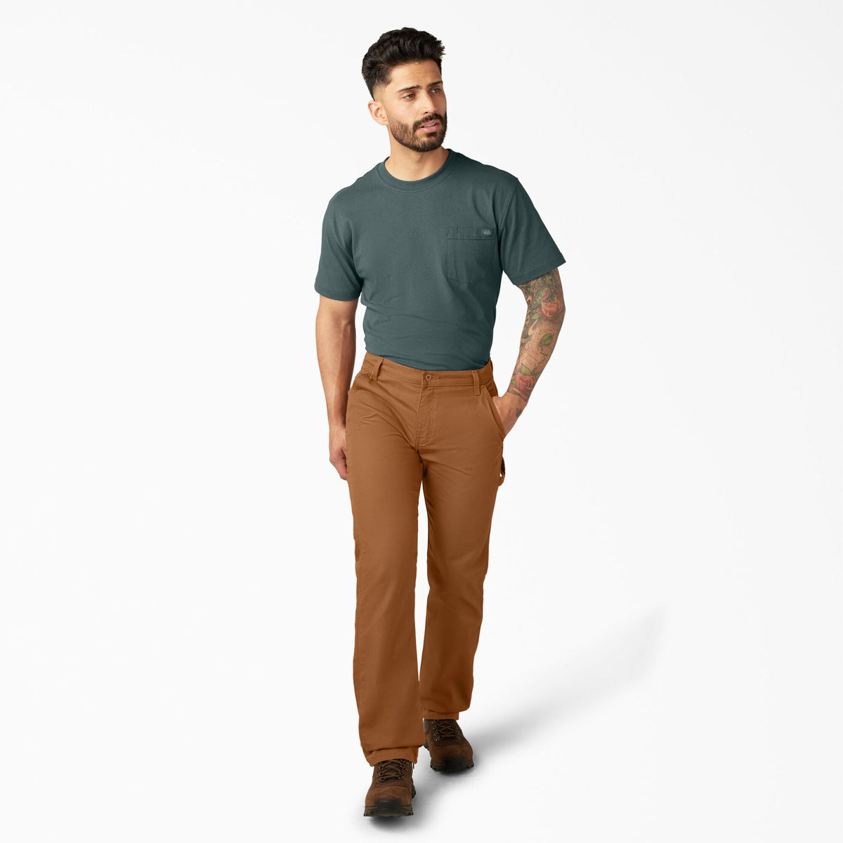FLEX Regular Fit Duck Carpenter Pants - Dickies Men