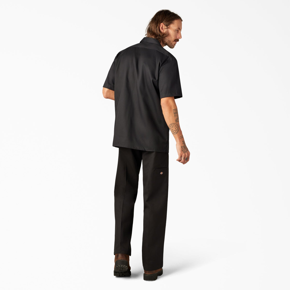 FLEX Relaxed Fit Short Sleeve Work Shirt - Dickies Men