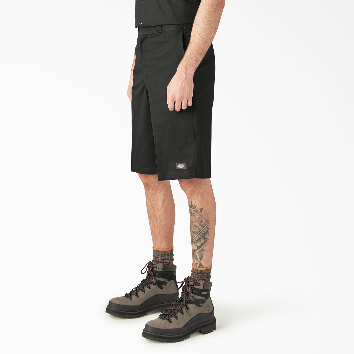 Loose Fit Flat Front Work Shorts, 13" - Dickies Men