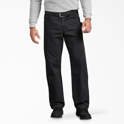 Relaxed Fit Sanded Duck Carpenter Pants - Dickies Men