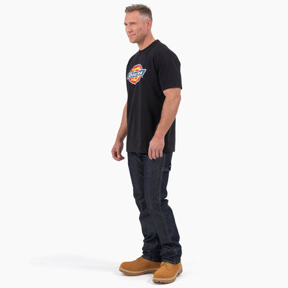 Short Sleeve Tri-Color Logo Graphic T-Shirt - Dickies Men