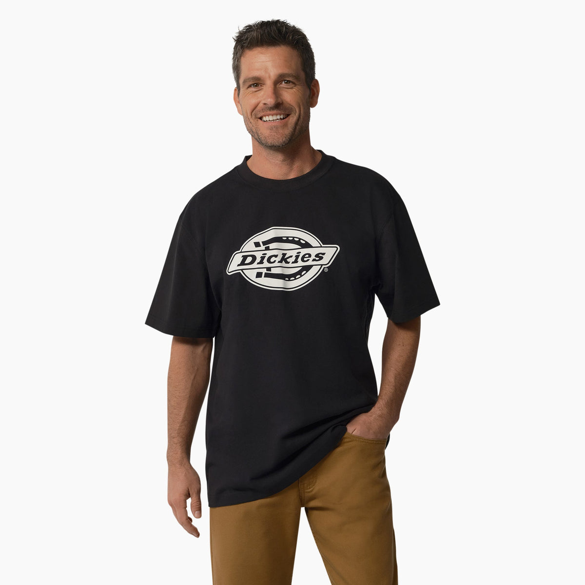 Short Sleeve Heavyweight Logo T-Shirt - Dickies Men