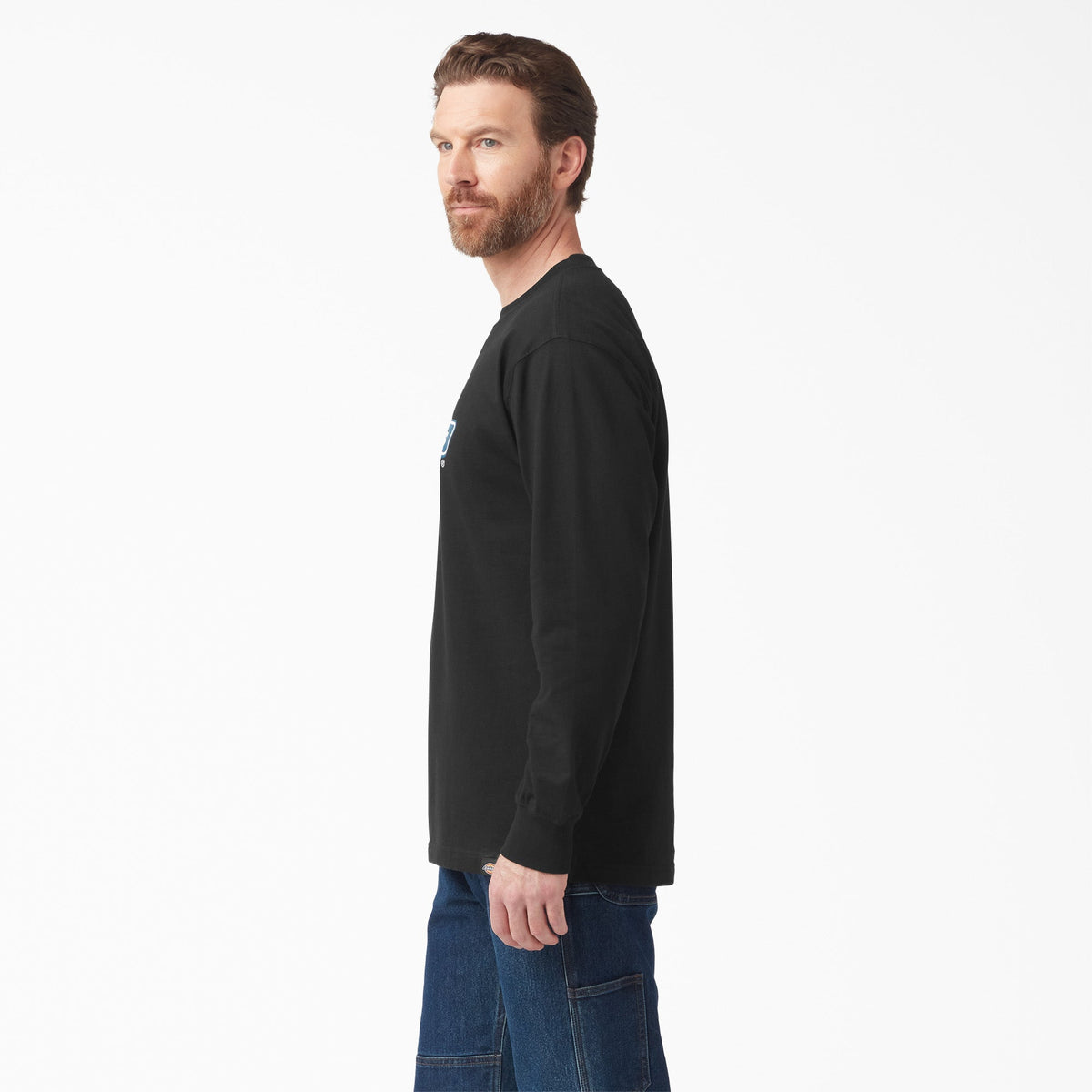 Tri-Color Logo Graphic Long Sleeve T-Shirt - Dickies Men