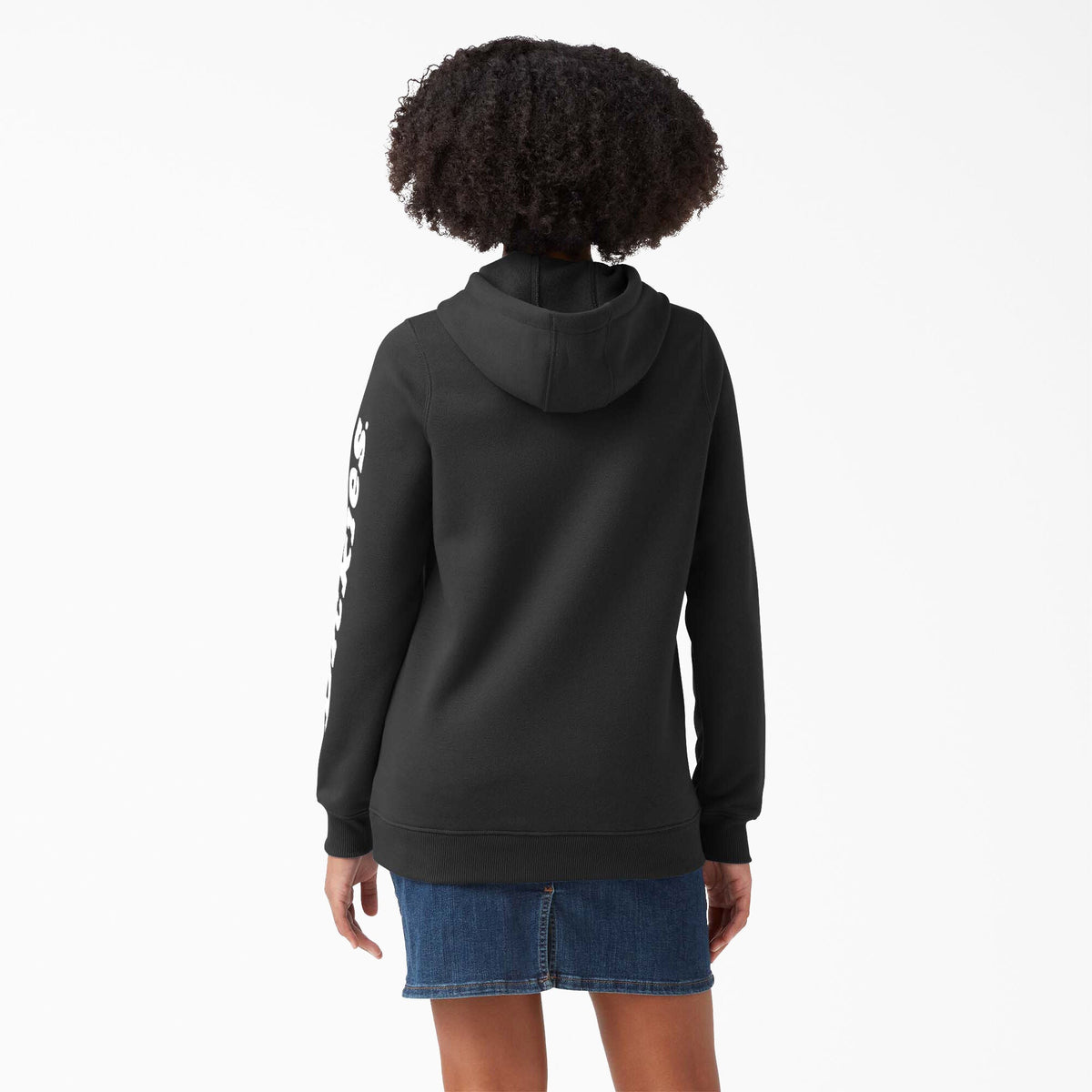 Women's Water Repellent Sleeve Logo Hoodie - Dickies Women