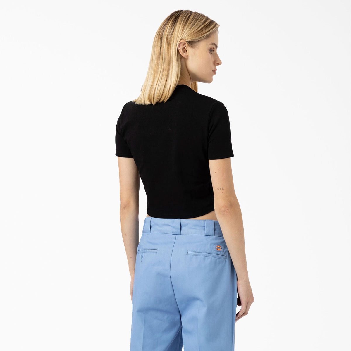 Women's Maple Valley Logo Cropped T-Shirt - Dickies Women