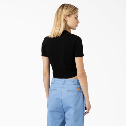 Women's Maple Valley Logo Cropped T-Shirt - Dickies Women