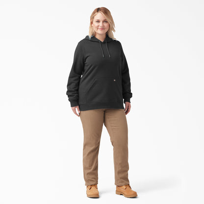 Women's Plus Water Repellent Sleeve Logo Hoodie - Dickies Women