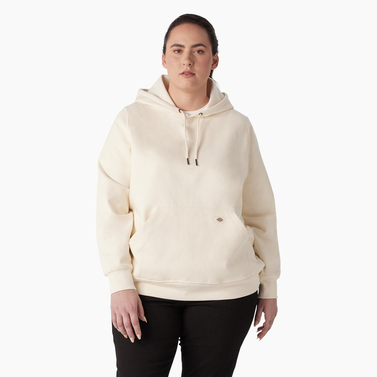 Women's Plus Water Repellent Sleeve Logo Hoodie - Dickies Women