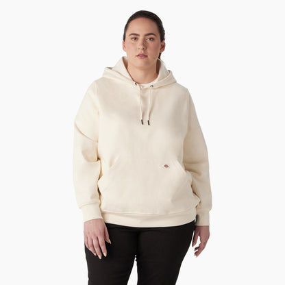 Women's Plus Water Repellent Sleeve Logo Hoodie - Dickies Women