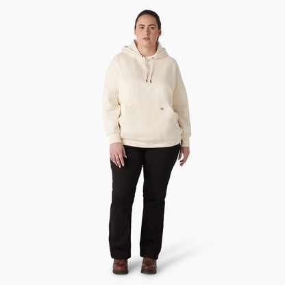 Women's Plus Water Repellent Sleeve Logo Hoodie - Dickies Women