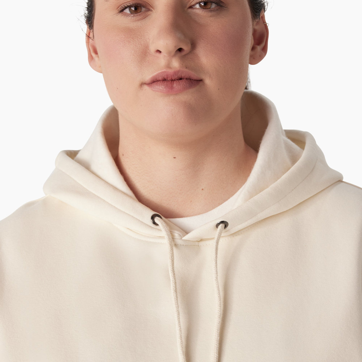 Women's Plus Water Repellent Sleeve Logo Hoodie - Dickies Women