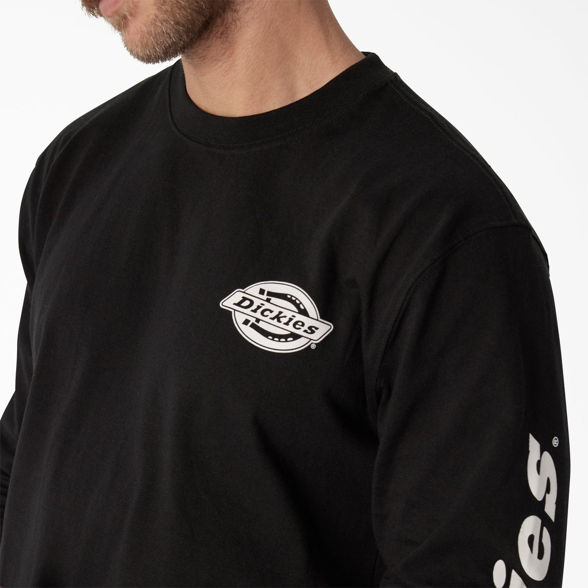 Long Sleeve Heavyweight Logo T-Shirt - Dickies Men