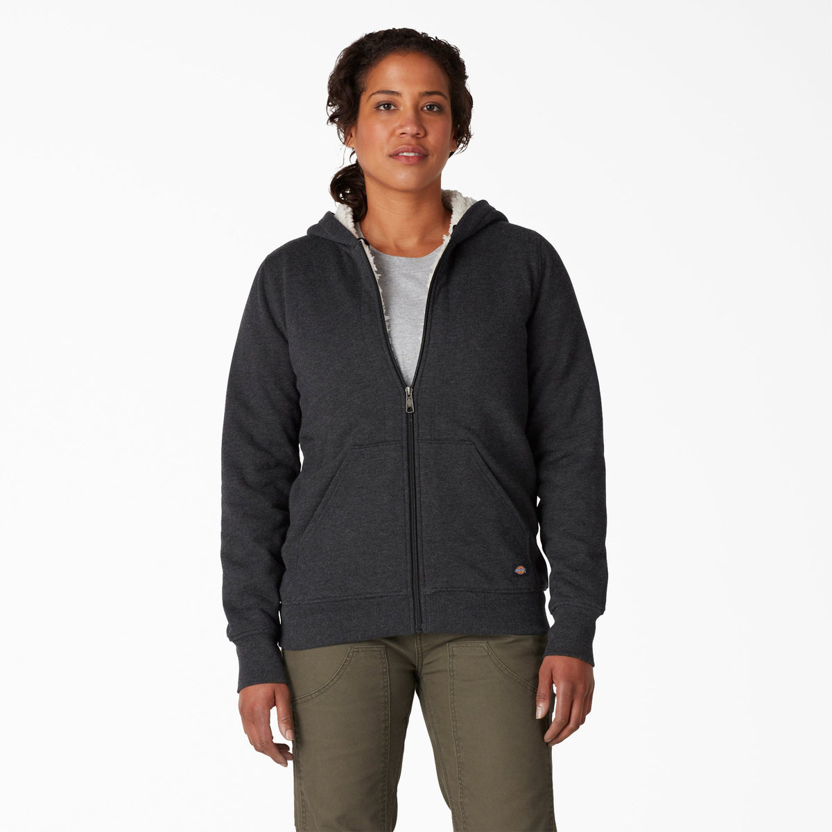 Women's High Pile Fleece Lined Hoodie - Dickies Women