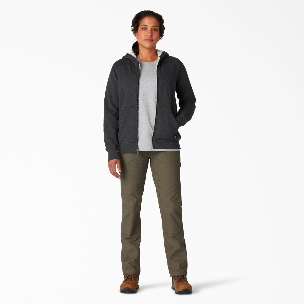 Women's High Pile Fleece Lined Hoodie - Dickies Women