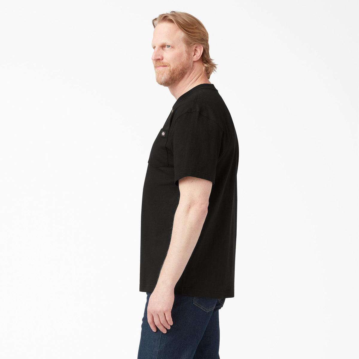 Heavyweight Short Sleeve Henley T-Shirt - Dickies Men