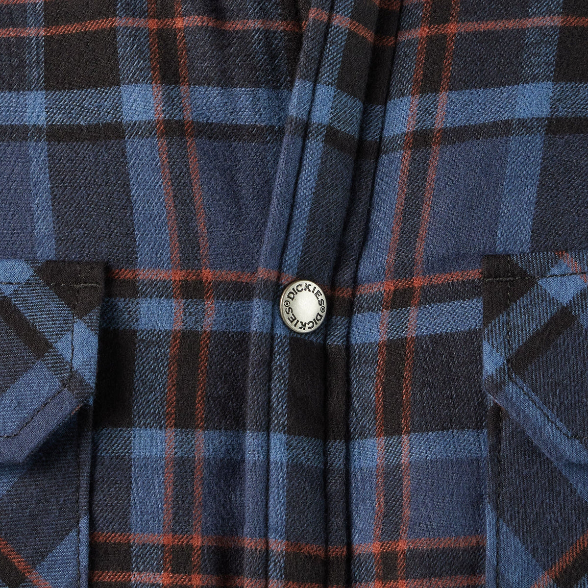 Water Repellent Fleece-Lined Flannel Shirt Jacket - Dickies Men|Sale