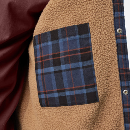 Water Repellent Fleece-Lined Flannel Shirt Jacket - Dickies Men|Sale