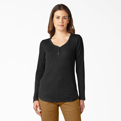 Women's Henley Long Sleeve Shirt - Dickies Women