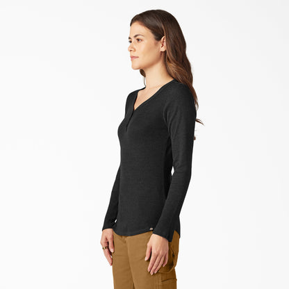 Women's Henley Long Sleeve Shirt - Dickies Women