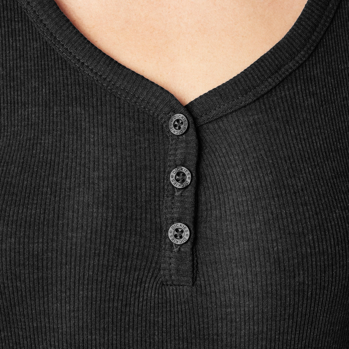 Women's Henley Long Sleeve Shirt - Dickies Women