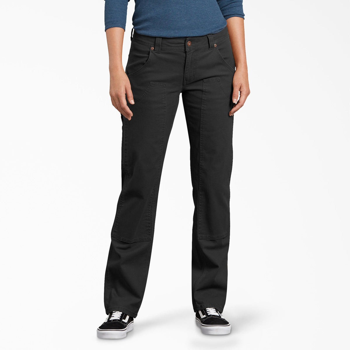 Women's FLEX Relaxed Fit Duck Carpenter Pants - Dickies Women