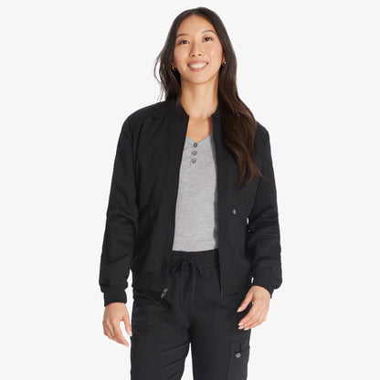 Women's Balance Zip Front Scrub Jacket - Dickies Women|Scrubs