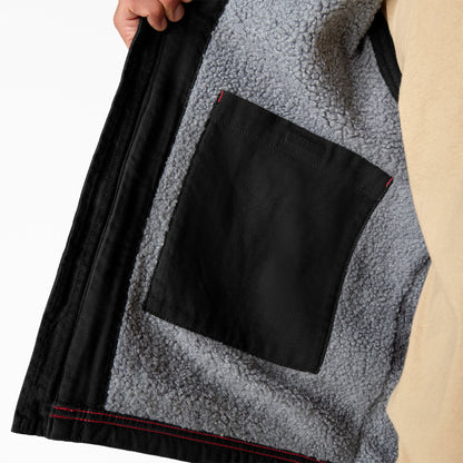 Duck Canvas High Pile Fleece Lined Vest - Dickies Men