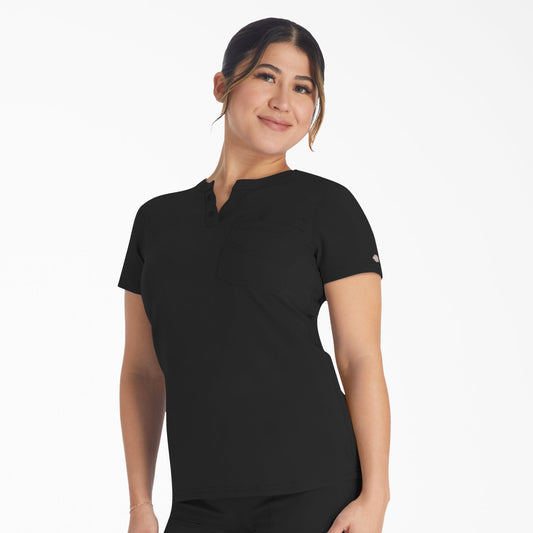 Women's EDS NXT Henley Scrub Top - Dickies Women|Scrubs