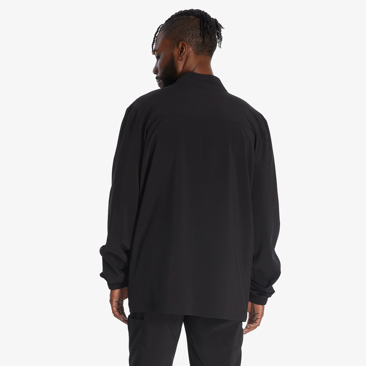 Men's EDS Essentials Zip Front Scrub Jacket - Dickies Men|Scrubs